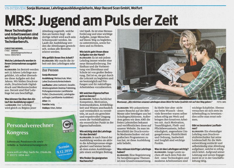 MRS-Zeitungsartikel